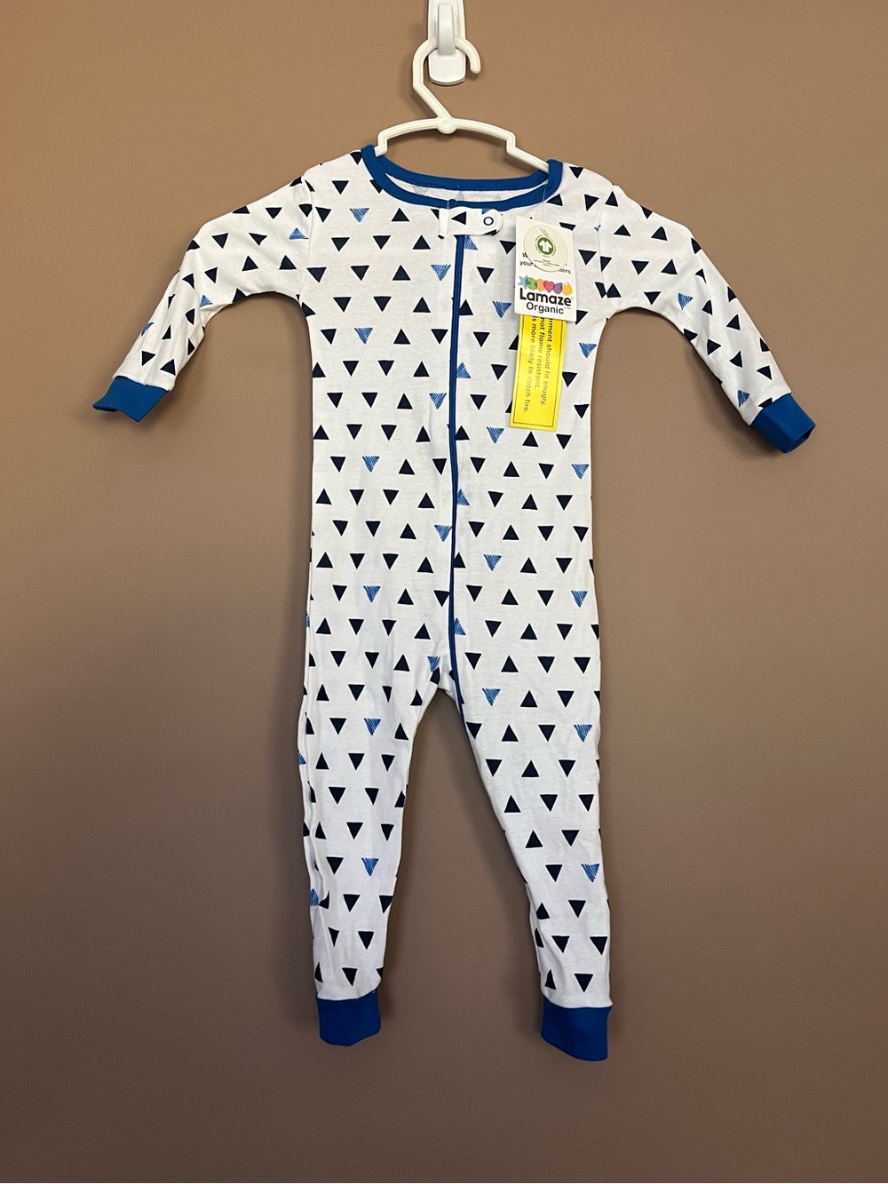 {Lamaze} Organic Cotton Snug Fit One Piece Sleepwear - Size 12 Months - NWT